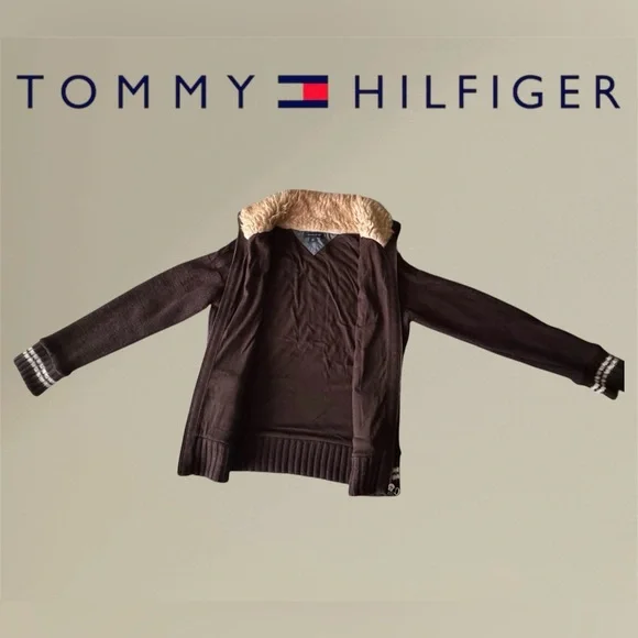 🛍️SALE🛍️ Tommy Hilfiger Women’s Full-zip Cable-knit Cardigan Sweater - Picture 4 of 9
